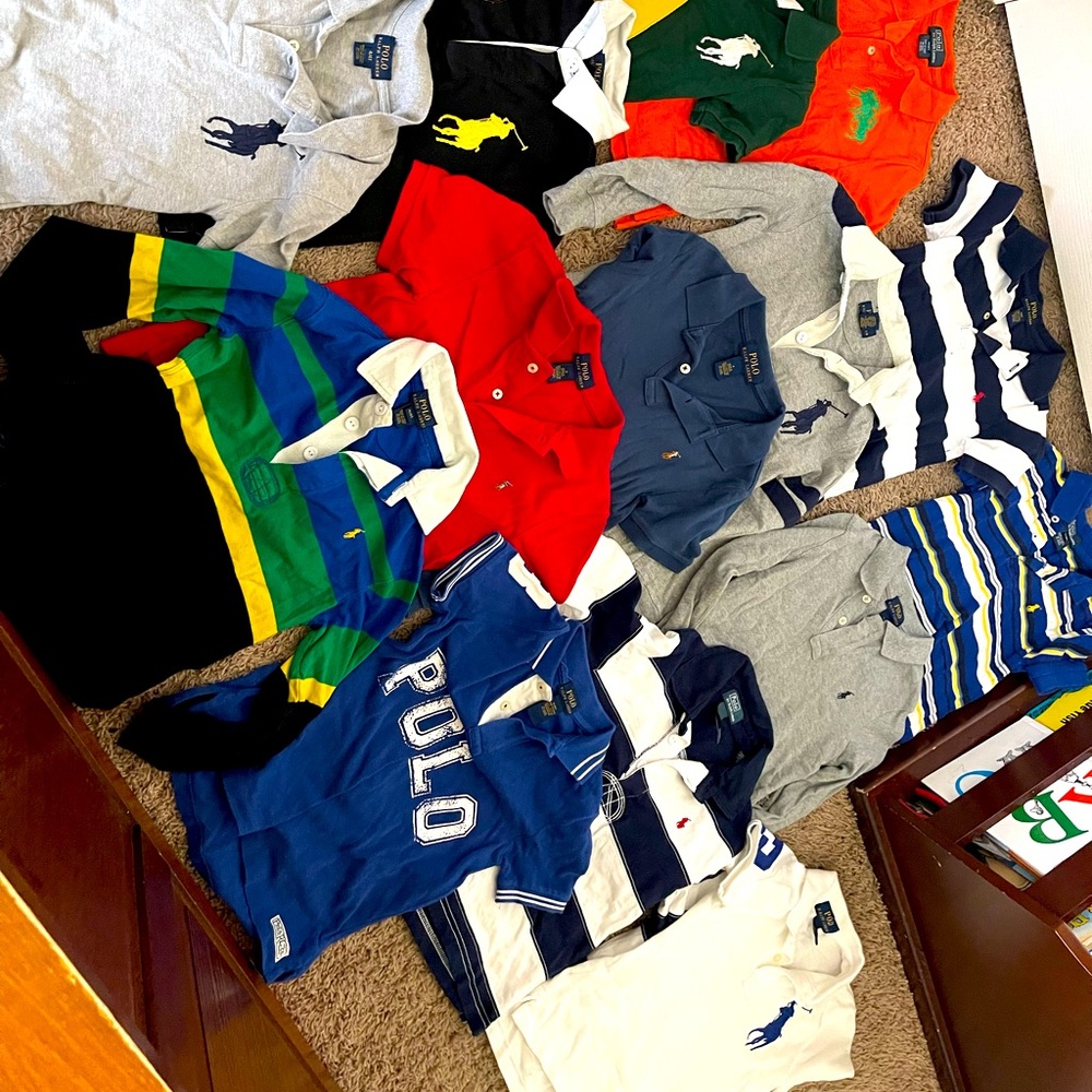 Boys shirts,pants,shorts.Sizes from 3T,4T,5,6,7
